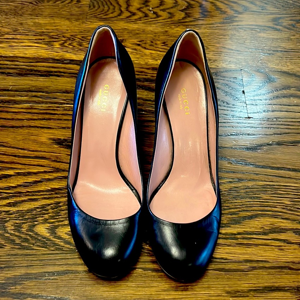 Gucci Black wedge Pumps